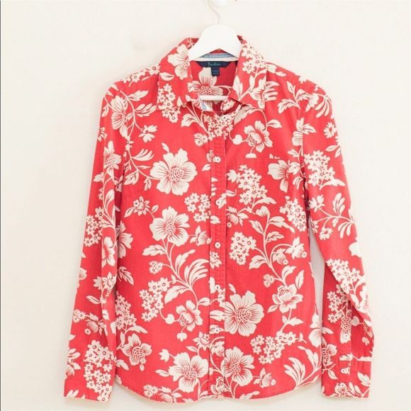 Boden Tops - Boden Floral Button Down Shirt